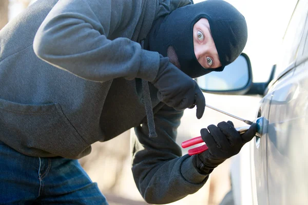 Car thief — Stock Photo, Image