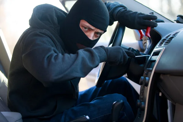 Car thief Stock Picture