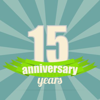 Yıldönümü amblemi.