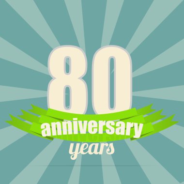 Yıldönümü amblemi.