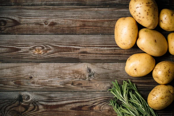 Patates demet, yakın çekim — Stok fotoğraf