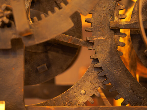 Гранж-шестеренки, задний план шестеренок. Промышленность, наука, технологии
.