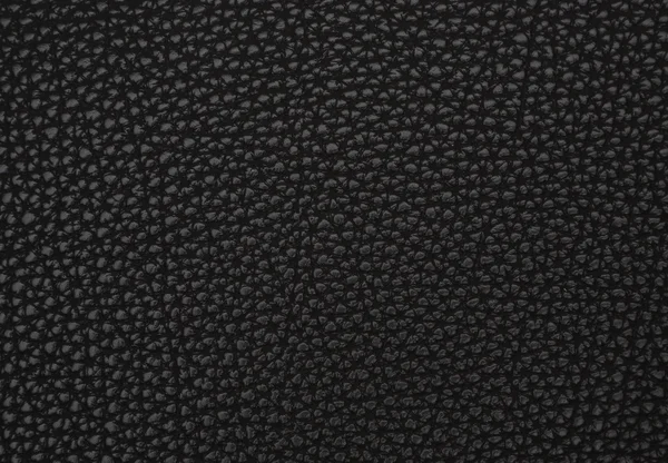 Текстура черной имитационной кожи Стоковое Фото