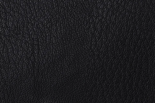 Background with texture of black leather — Stock Photo, Image