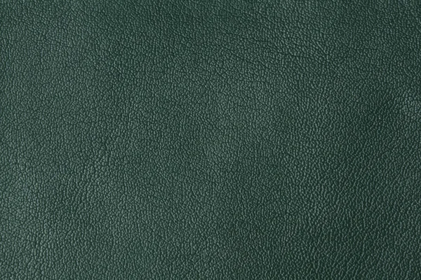 Background with texture of green leather — Stock Photo, Image