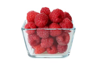 Ahududu bir cam fincan