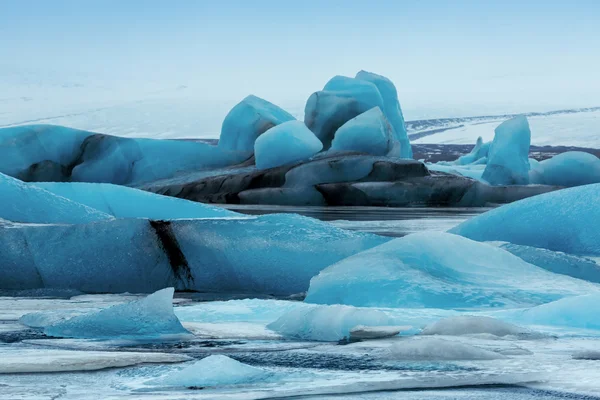 Glacier Lagoon. IJslandse landschap. — Stockfoto