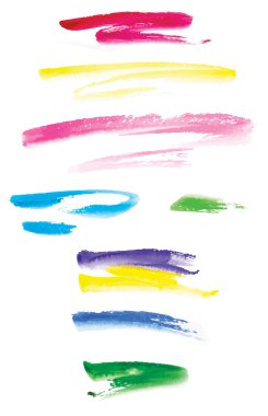 Sulu Boya konturları