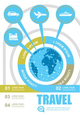 Seyahat ve Turizm Infographic