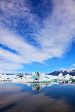 Vatnajokull Glacial Lagoon in Iceland