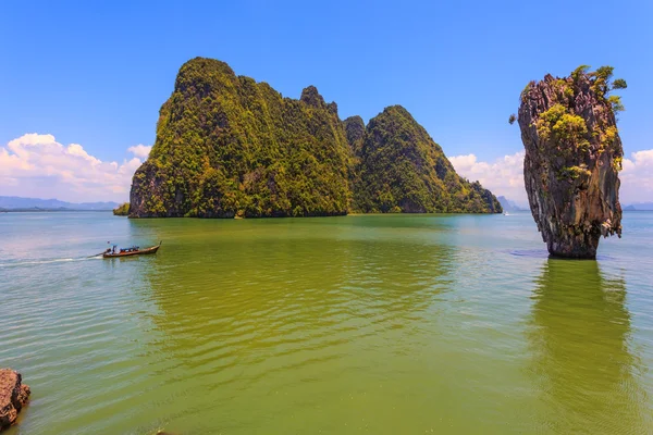 Fine Thailand by native boat — ストック写真