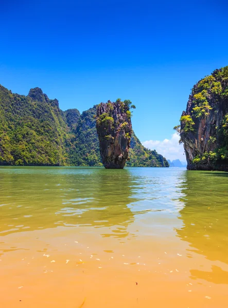 Bahía tranquila y cálida, Tailandia — Foto de Stock