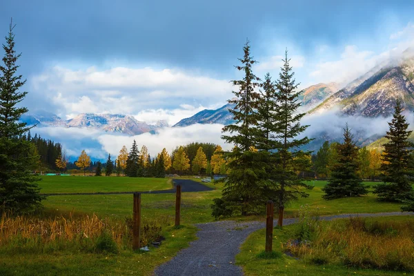 Prachtige val in Rocky Mountains — Stockfoto