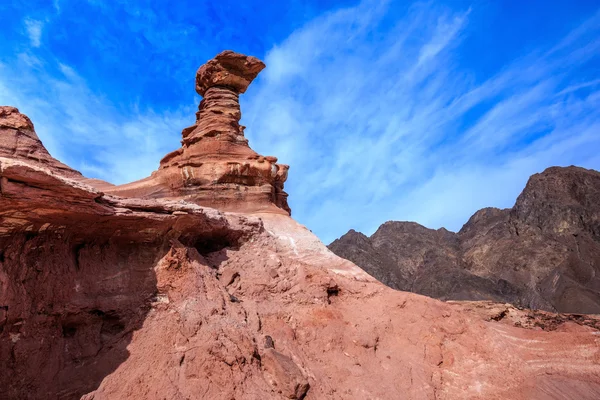 Outcrops of red sandstone — Stock Photo, Image