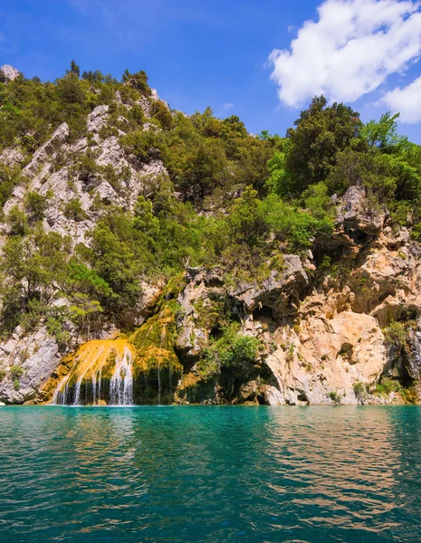 Azure rivers Verdon — Stock Photo, Image