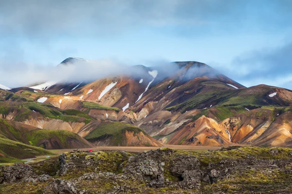 Časné letní ráno na Islandu — Stock fotografie