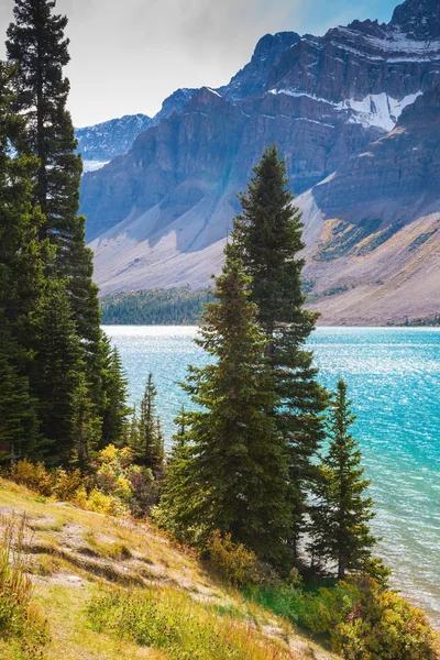 Emerald Lake Bow — Stock Photo, Image