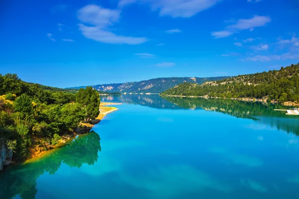 Verdon Canyon - in the French Alps — Stock Photo, Image