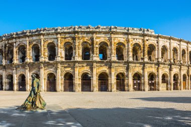 nimes yılında Roma amfi tiyatro