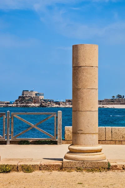 Ancient column from Byzantine period — Stock Photo, Image