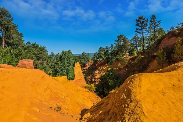 Каньйон Охера - натуральні барвники — стокове фото