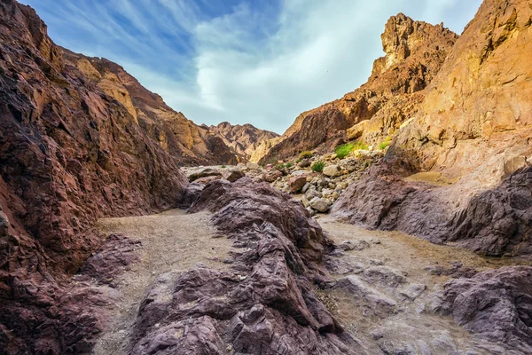 Canyon preto pitoresco — Fotografia de Stock