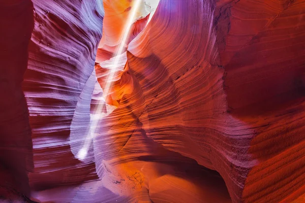 Beroemde slot canyon, Antelope — Stockfoto