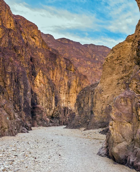 Multicolore e pittoresco Canyon nero — Foto Stock