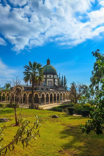 Iglesia del Mar de Galilea — Foto de Stock