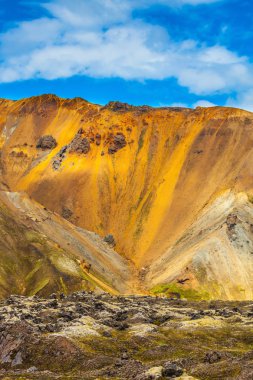 Yaz volkanik tundra.