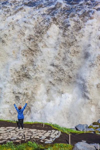 La cascada Dettifoss, Islandia —  Fotos de Stock