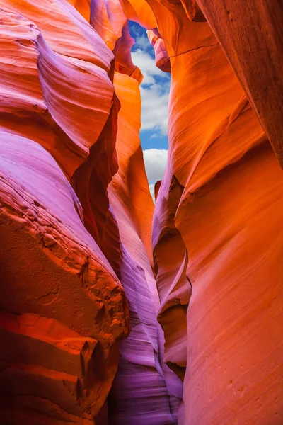 Antelope Canyon in the Navajo reservation — Stock Photo, Image