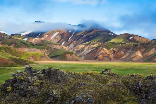 国家公园 Landmannalaugar — 图库照片