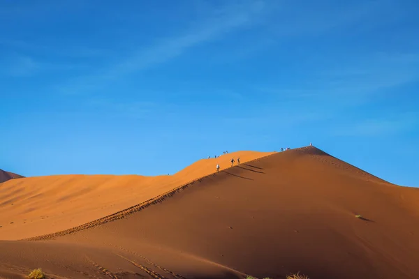 Gran Viaje África Desierto Namib Naukluft Lago Sussussflay Muerto Grandes — Foto de Stock