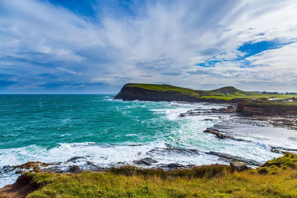 Beleza Majestosa Fria Sul Nova Zelândia Caitlins Scenic Road Pôr — Fotografia de Stock