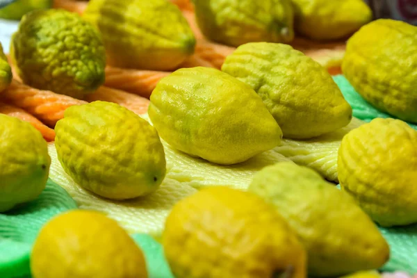 Etrog is a ritual citrus fruit. Sukkot - one of the main holidays of the Jewish people. Jewish autumn holiday Sukkot - Feast of Tabernacles. The concept of religious, ethnographic and photo tourism