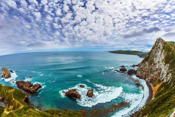 Die Malerische Küste Des Pazifischen Ozeans Der Nähe Von Nugget — Stockfoto