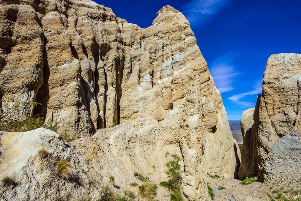 Bajeczny Daleki Kraj Olbrzymia Glina Osiągnęła Szczytowe Wartości Clay Cliffs — Zdjęcie stockowe