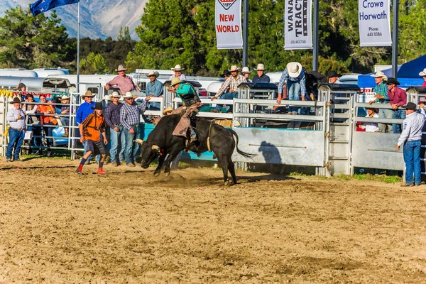 City Wanaka South Island New Zealand March 2018 Rodeo Final — Stock Photo, Image