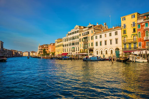 Magical Journey Magnificent Venice Walk Vaporetto Grand Canal Beautiful Sunny — Stock Photo, Image