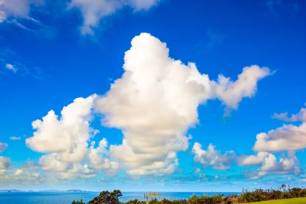 Ongelooflijke Bewolking Bij Het Avondtij Weg Naar Baai Stille Oceaan — Stockfoto