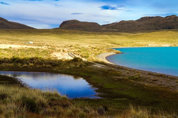 Parc Naturel Los Glaciares Est Beau Argentine Les Lacs Eau — Photo