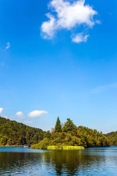 Πάρκο Plitvice Lakes Στην Κροατία Plitvice Λίμνες Είναι Όμορφες Λίμνες — Φωτογραφία Αρχείου