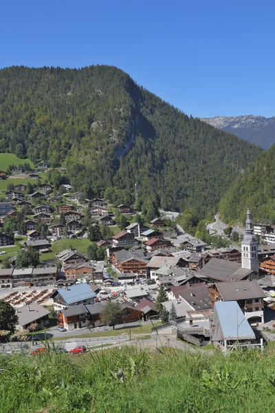 Land beurs in haute savoie — Stockfoto