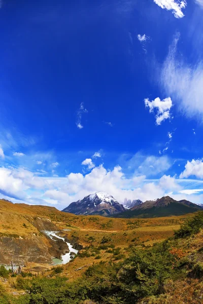 Park torres del paine, Patagonie — Stock fotografie