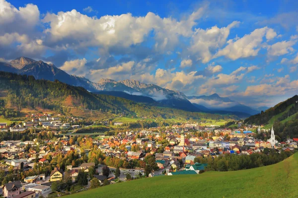 Die malerische Kleinstadt — Stockfoto