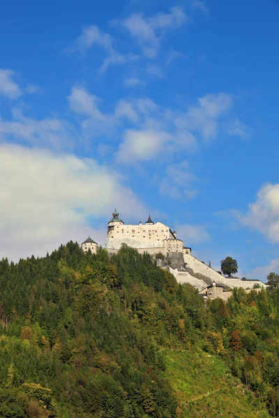 Fortress at top of the mountain — Stock Photo, Image