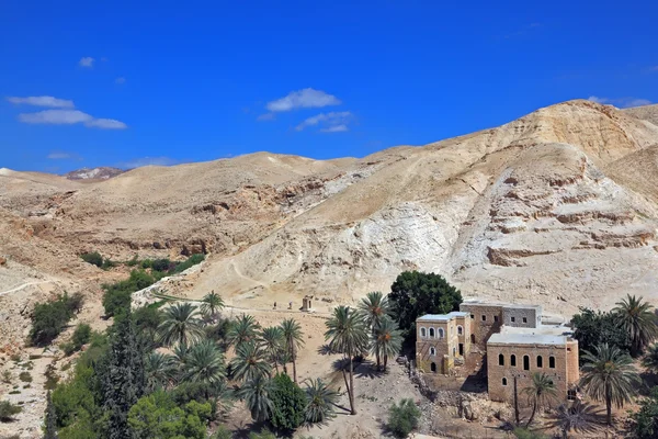 Wadi Kelt, perto de Jerusalém — Fotografia de Stock
