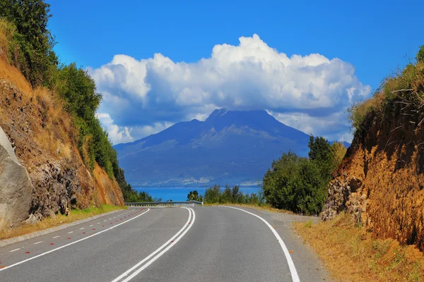 Estrada panorâmica Carretera Austral — Fotografia de Stock