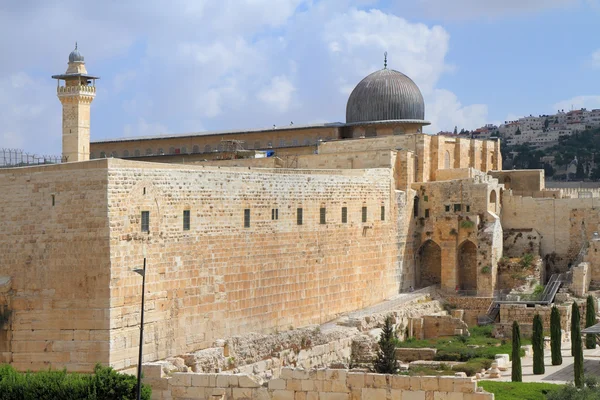 Mesquita al-aqsa — Fotografia de Stock